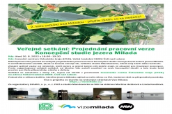 Projednávání pracovní verze Koncepční studie jezera Milada - Inovační centrum Ústeckého kraje (16. 8. 2022)